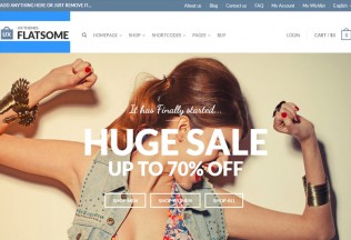 Flatsome – Premium Responsive Flat WooCommerce WordPress Theme