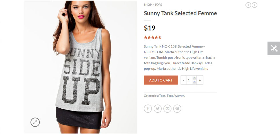 Product page