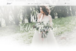 Fleur – Premium Responsive Wedding Businesses WordPress Theme