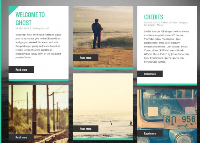 Floro – Premium Responsive Ghost Theme