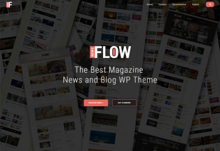 Flow News – Premium Responsive Magazine and Blog WordPress Theme