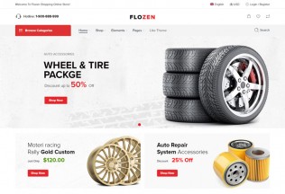 Flozen – Premium Responsive WooCommerce AJAX WordPress Theme