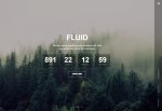 Fluid – Premium Responsive Animated Coming Soon HTML5 Template