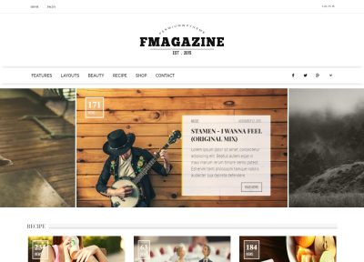 5+ Best Responsive Drupal Minimalist Theme 2017
