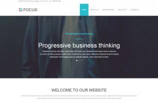 Focus – Premium Business Muse Template