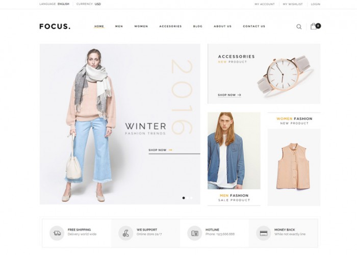 Focus – Premium Responsive Multipurpose Prestashop Theme