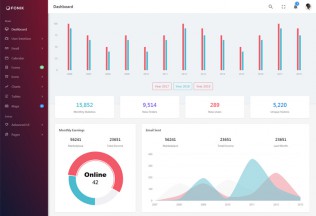 Fonik – Premium Responsive Bootstrap 4 Admin HTML5 Template