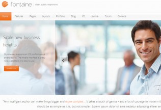 Fontaine – Joomla Premium Responsive Template