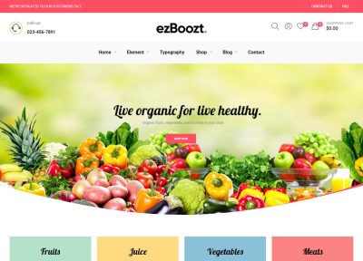 10+ Latest Food WordPress Themes 2018