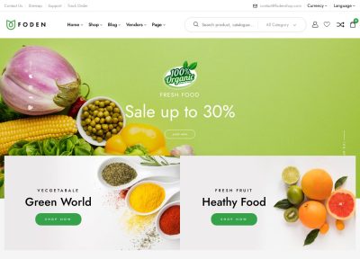 20+ Best WordPress Organic Food Themes