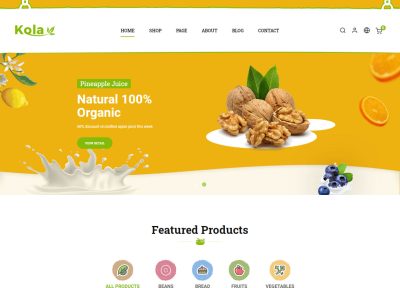 5+ Latest Responsive Prestashop Food Templates 2020