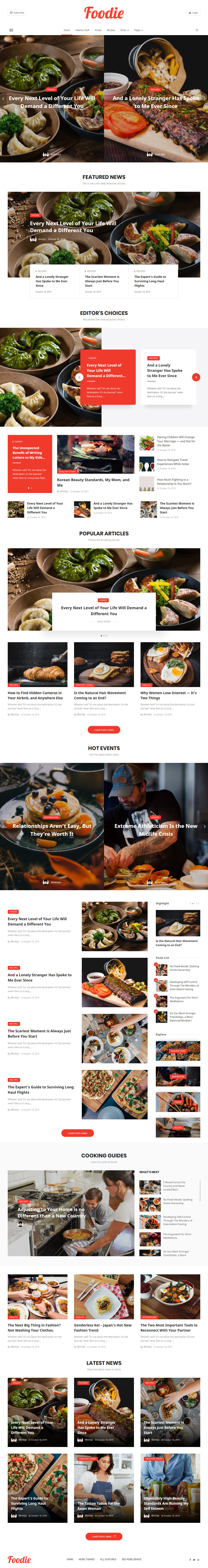 Ceris Food Blog WordPress Themes
