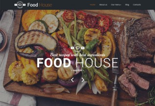 Food House – Premium Responsive Drupal Template