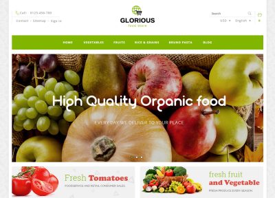 5+ Best Responsive Prestashop Food Templates