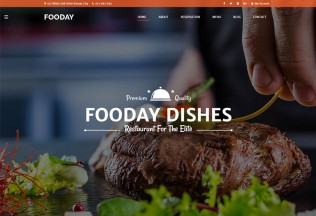 Fooday – Premium Responsive Restaurant & Food Shop HTML5 Template