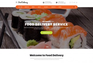 FoodDelivery – Premium Responsive Food Ordering Service HTML5 Template