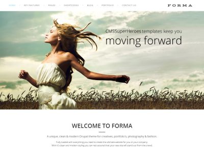 5+ Best Drupal Fashion Theme 2020