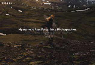 Forta – Premium Responsive Photography WordPress Theme