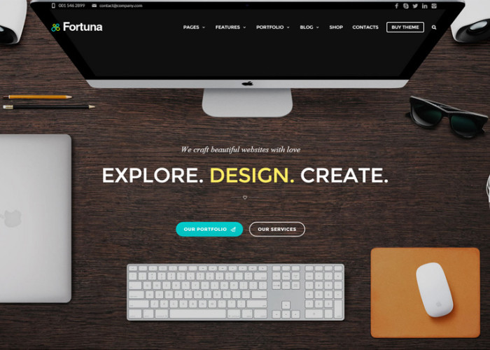 Fortuna – Premium Responsive Multi-Purpose WordPress Theme