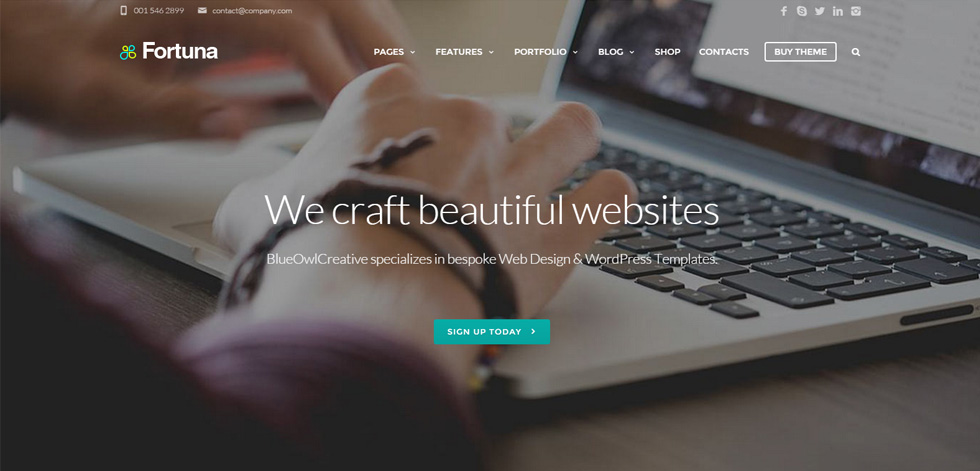 Home page