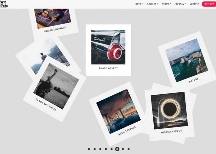 Foto – Premium Responsive Photography Portfolio WordPress Theme