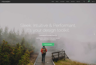 Foundry – Premium Responsive Multipurpose, Multi-Concept WordPress Theme