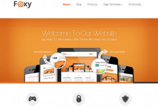 Foxy – WordPress Premium Responsive Theme