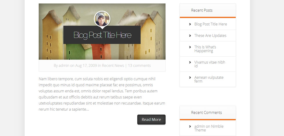 One Blog Post