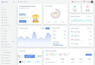 Frest – Premium Responsive Bootstrap Admin Dashboard HTML5 Template