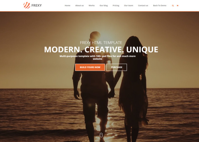 Frexy – Premium Responsive MultiPurpose HTML5 Template