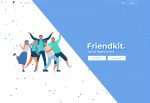 Friendkit – Premium Responsive Social Media UI Kit HTML5 Template