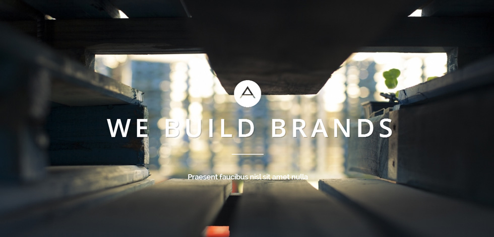 Welcome screen