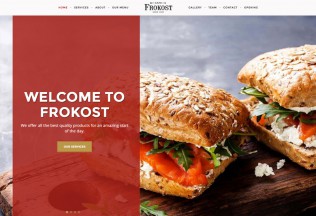 Frokost – Premium Responsive Restaurant / Cafe One Page HTML5 Template