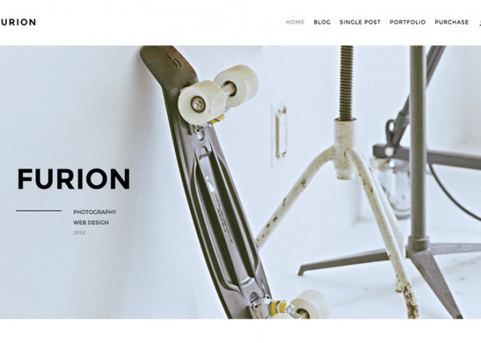 Furion – Premium Responsive Creative Blog and Portfolio WordPress Theme