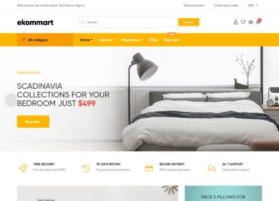 Best Shopify Themes for Furniture Store 2020