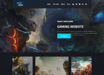 Latest Responsive WordPress Game Themes 2018