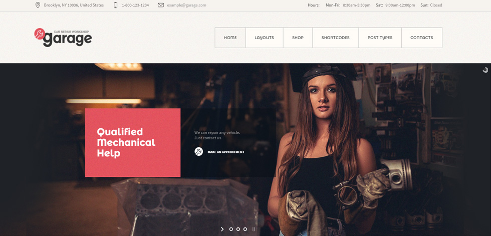 Home page