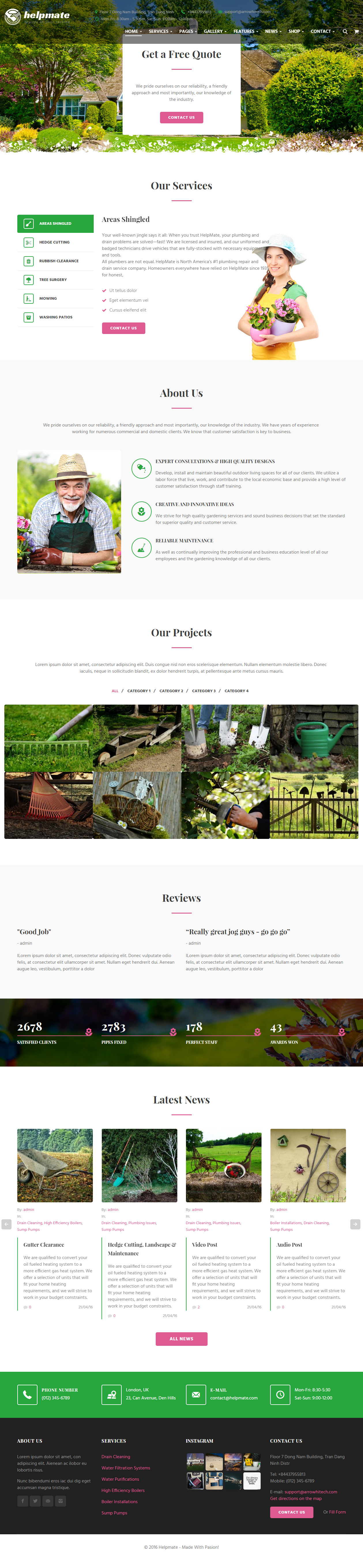 Helpmate Drupal Garden Themes