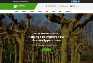 Gardenex – Premium Responsive Gardening HTML5 Template