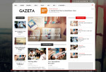 Gazeta – Premium Responsive News, Magazine WordPress Theme