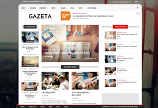 Gazeta – Premium Responsive News, Magazine WordPress Theme