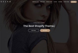 Gecko – Premium Responsive MultiPurpose Shopify Theme