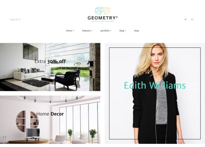 Geometry – Premium Responsive Interior Design & Furniture WordPress Theme