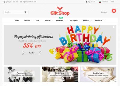 Best Responsive Magento Gift Store Themes 2015