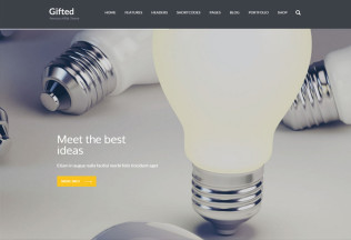 Gifted – Premium Responsive Multi-Purpose HTML5 Website Template