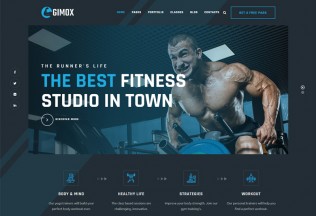 Gimox – Premium Responsive Gym and Fitness WordPress Theme