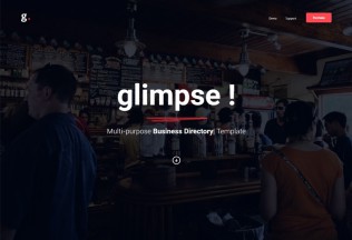 Glimpse – Premium Responsive Multipurpose Directory HTML5 Template