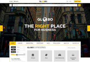 Globo – Premium Responsive Directory & Listings HTML5 Template