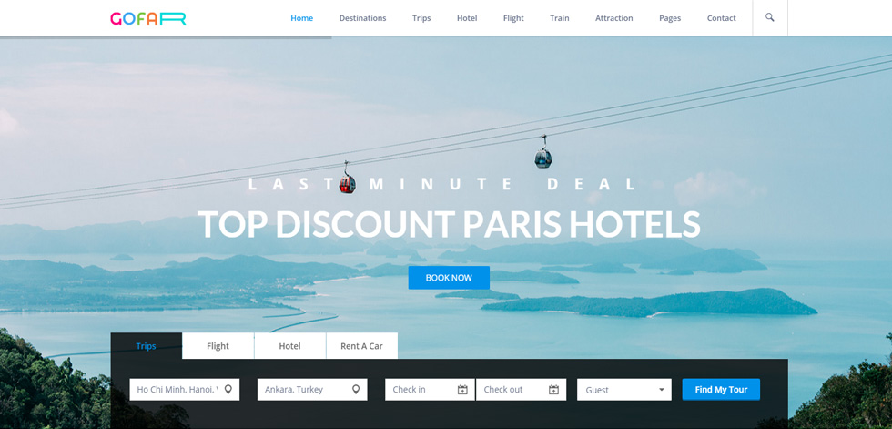 Home page