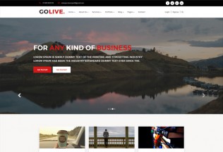 GoLive – Premium Responsive Multipurpose Bootstrap HTML5 Template